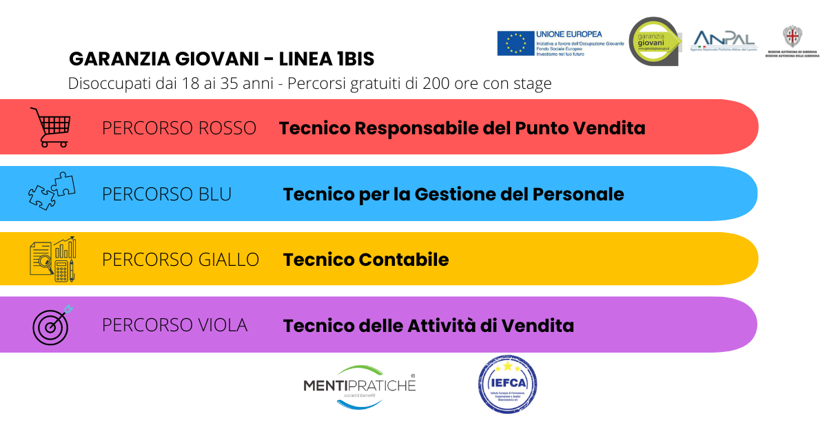 percorsi garanzia giovani sardegna