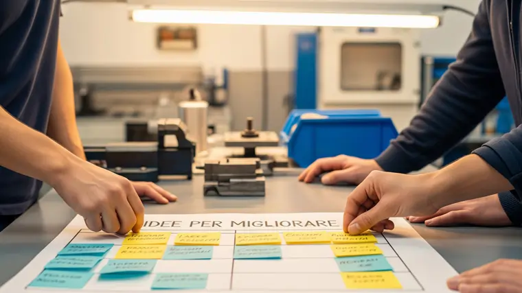 Total quality management e valutazione delle idee ottenute grazie a coinvolgimento del personale | MentiPratiche
